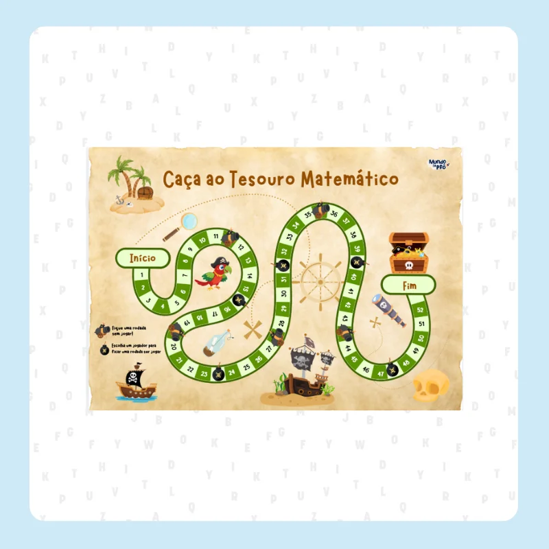 Caça ao tesouro matemático