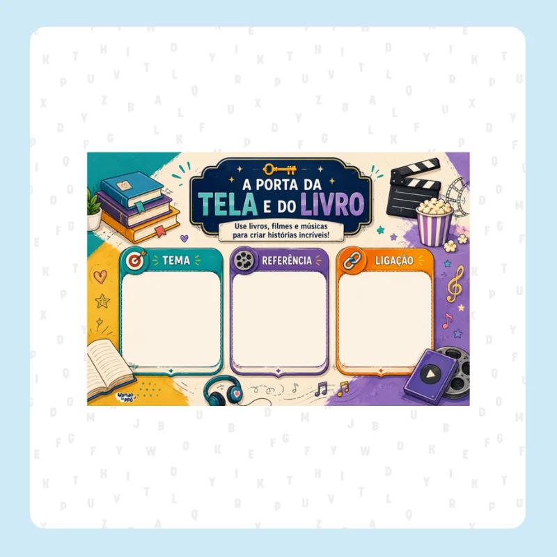 Porta da tela e do livro